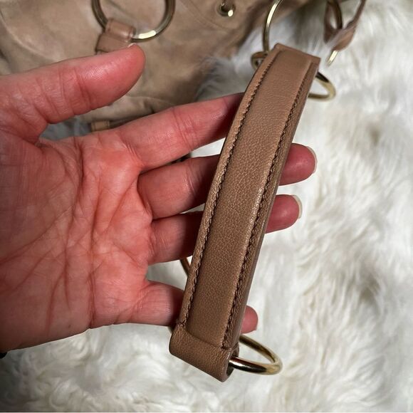 Yves saint Laurent suede bag - preowned - Picture 6 of 11